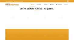Desktop Screenshot of motoclubquebec.com